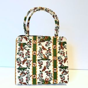 RARE Vintage Mid Century Margaret Smith of Gardiner Maine Handbag, Granny Chic!